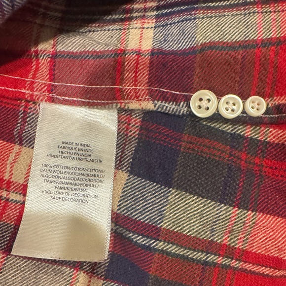 Ralph Lauren Classic Fit Plaid Cotton Shirt
Women’s XL - Picture 6 of 12